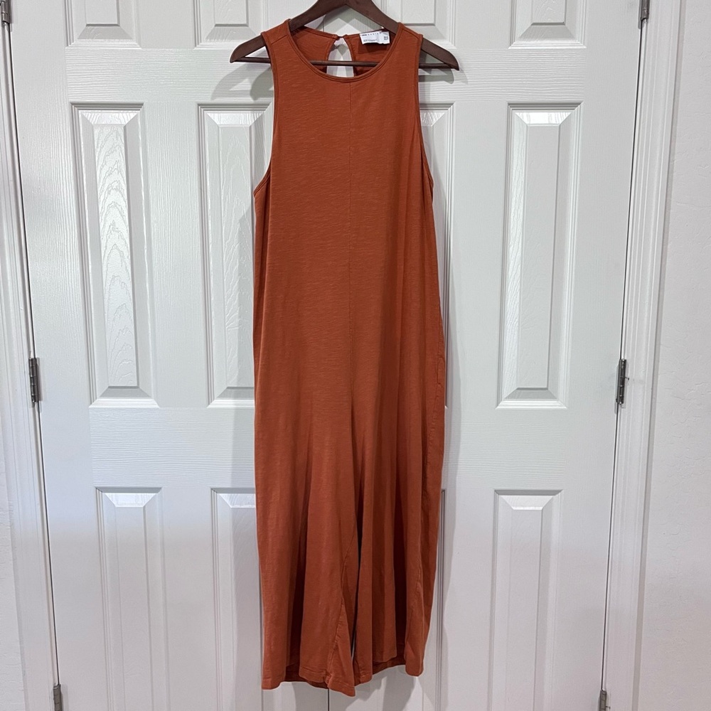 ASOS Design Sleeveless Wide Leg Cropped Length Jumpsuit Size US 4